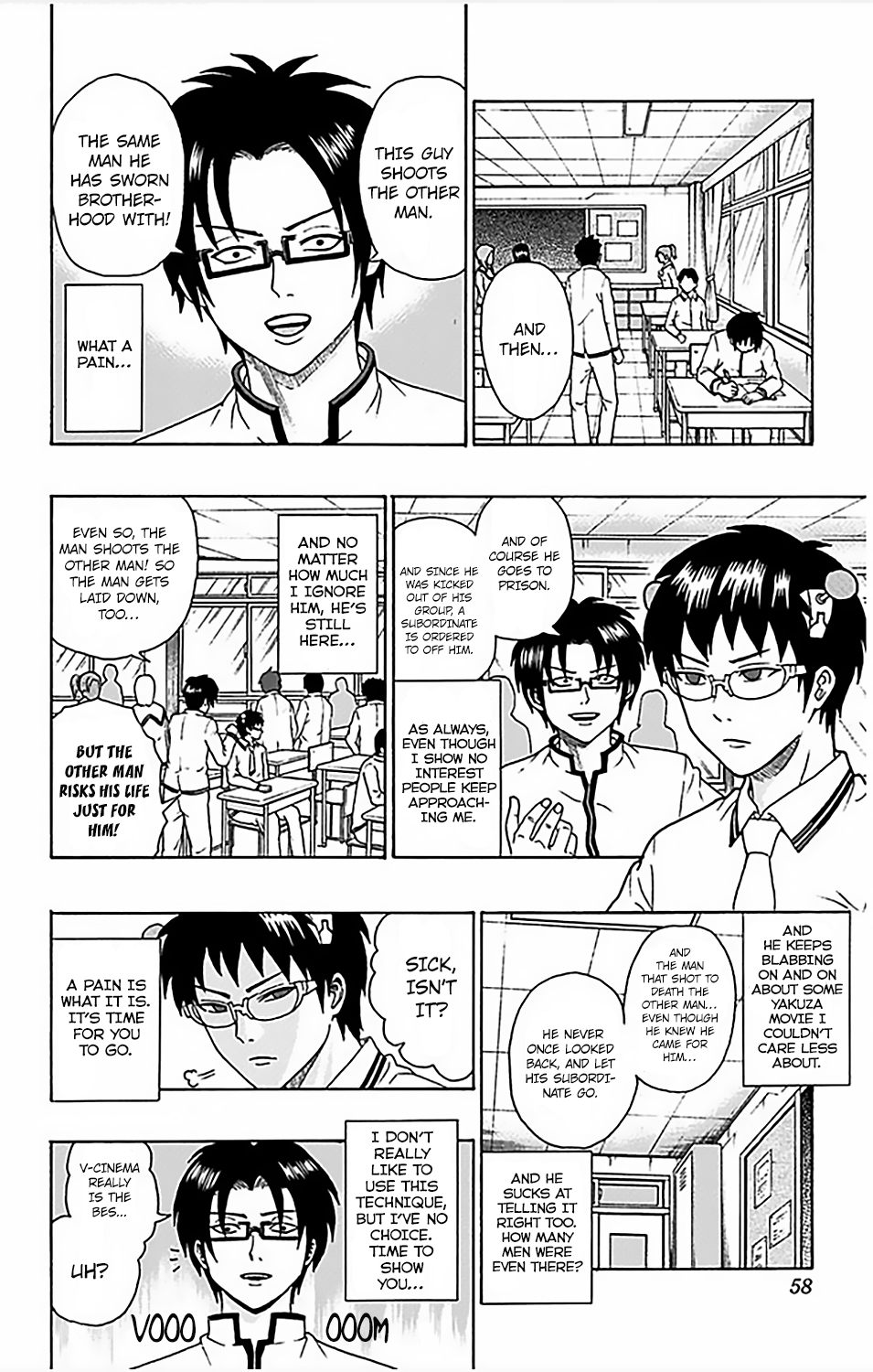 The Disastrous Life of Saiki K. - Ch. 66
