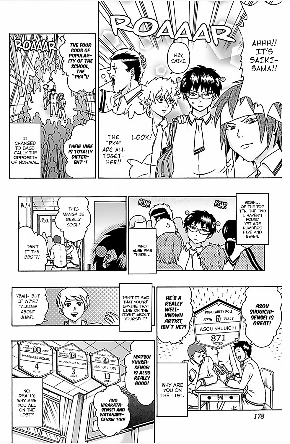 The Disastrous Life of Saiki K. - Ch. 73