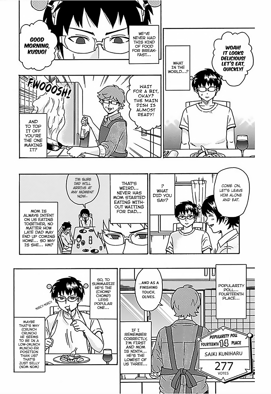 The Disastrous Life of Saiki K. - Ch. 73