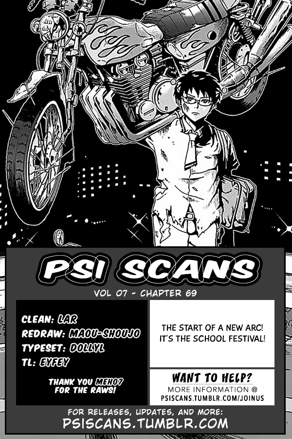 The Disastrous Life of Saiki K. - Ch. 69