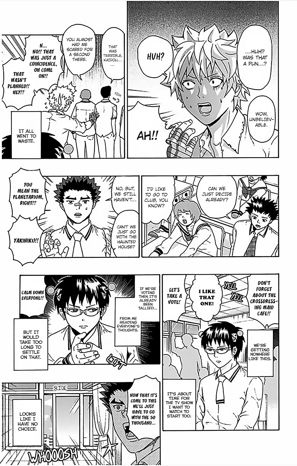 The Disastrous Life of Saiki K. - Ch. 69