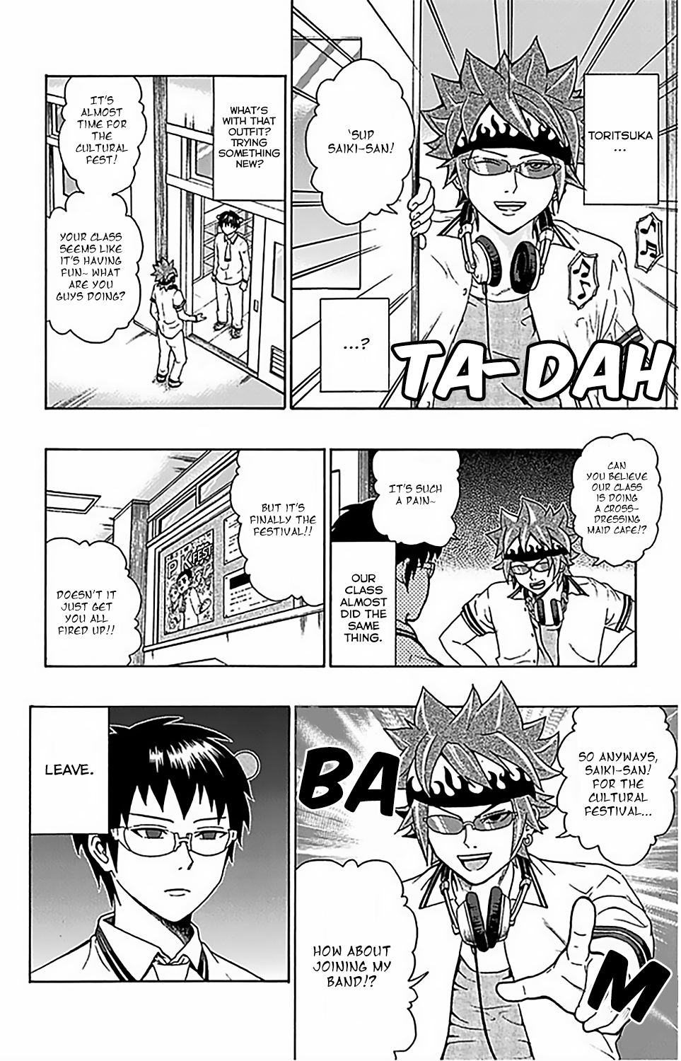 The Disastrous Life of Saiki K. - Ch. 70
