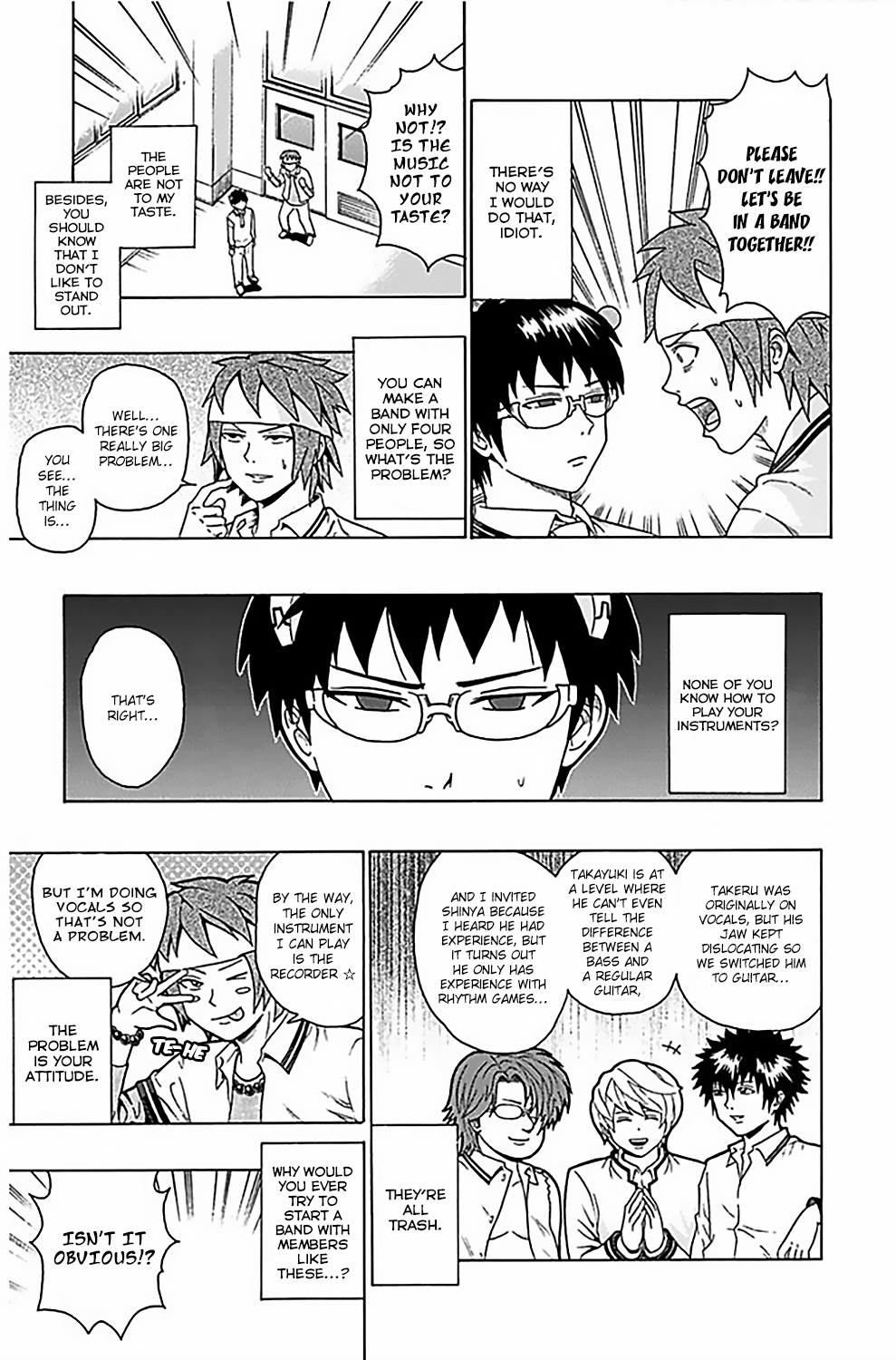 The Disastrous Life of Saiki K. - Ch. 70