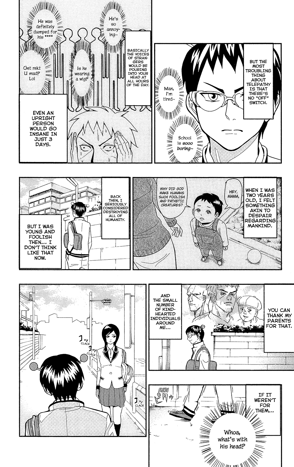 The Disastrous Life of Saiki K. - Ch. 0.1