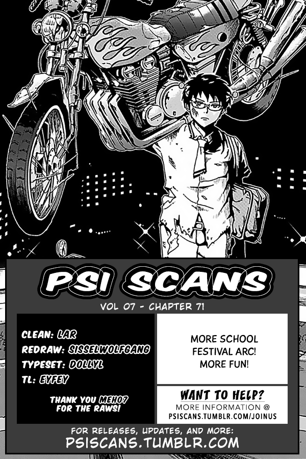 The Disastrous Life of Saiki K. - Ch. 71