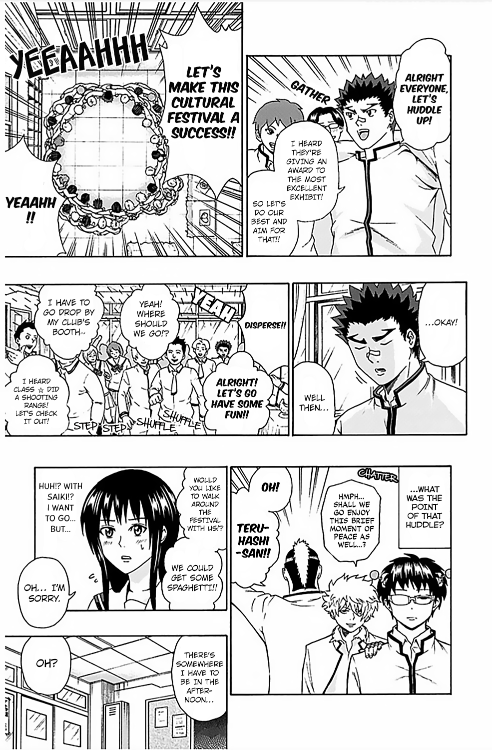 The Disastrous Life of Saiki K. - Ch. 71