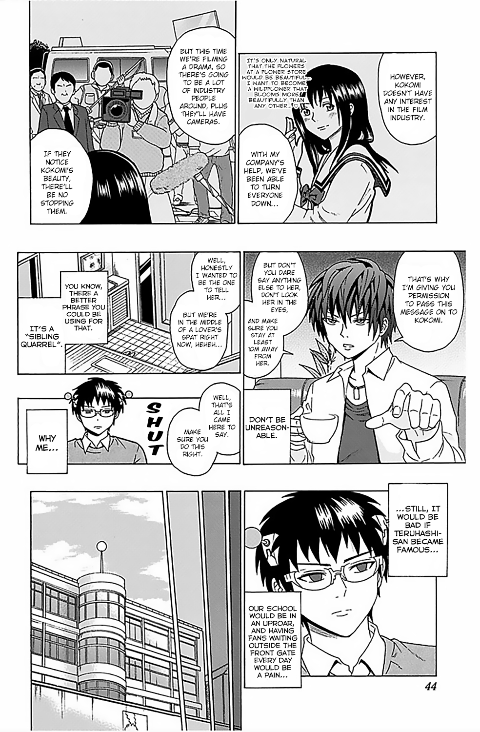 The Disastrous Life of Saiki K. - Ch. 76