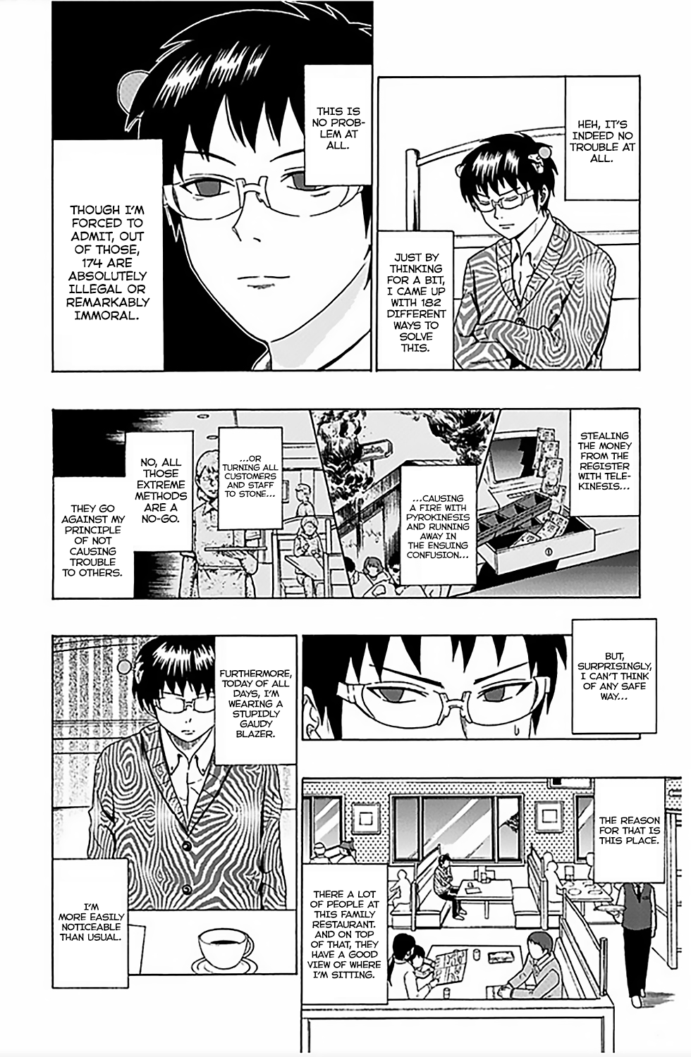 The Disastrous Life of Saiki K. - Ch. 75