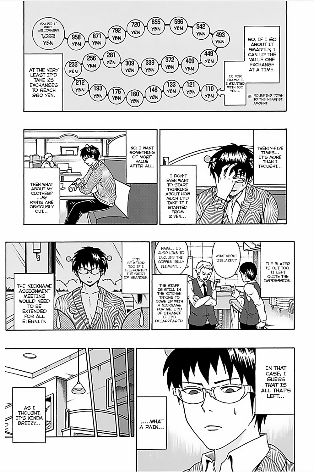 The Disastrous Life of Saiki K. - Ch. 75