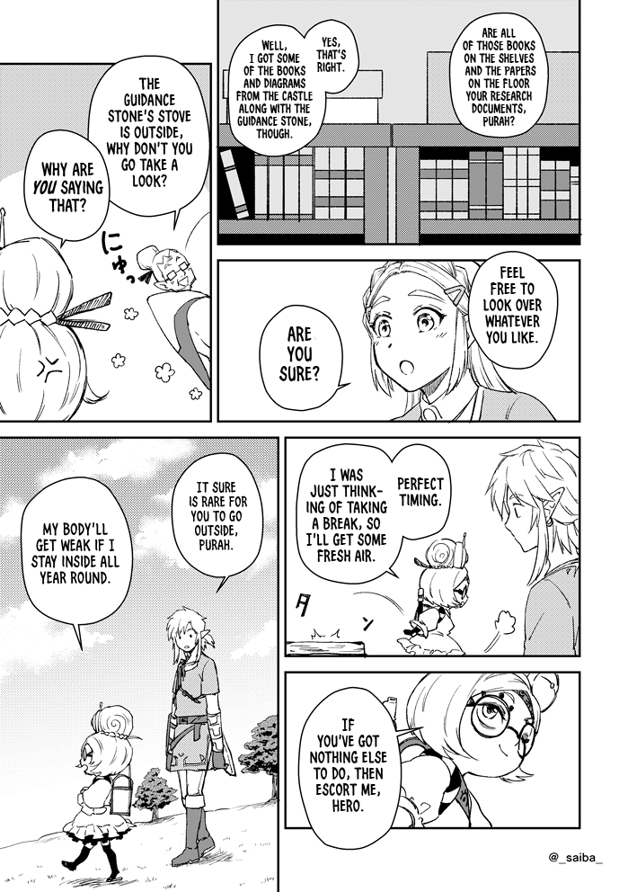 The Legend of Zelda Breath of the Wild - The Unfinished "Happily Ever After" (Doujinshi) - Ch. 