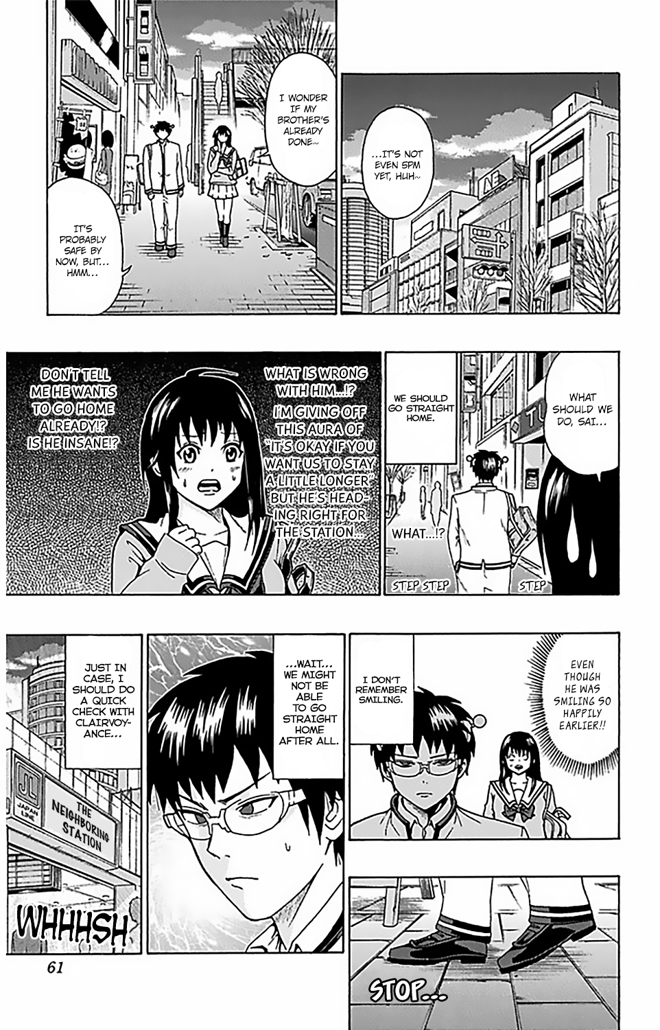 The Disastrous Life of Saiki K. - Ch. 77